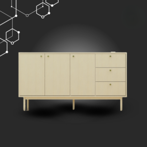 Aparador Nórdico de Madera Estilo Escandinavo – Hoglas