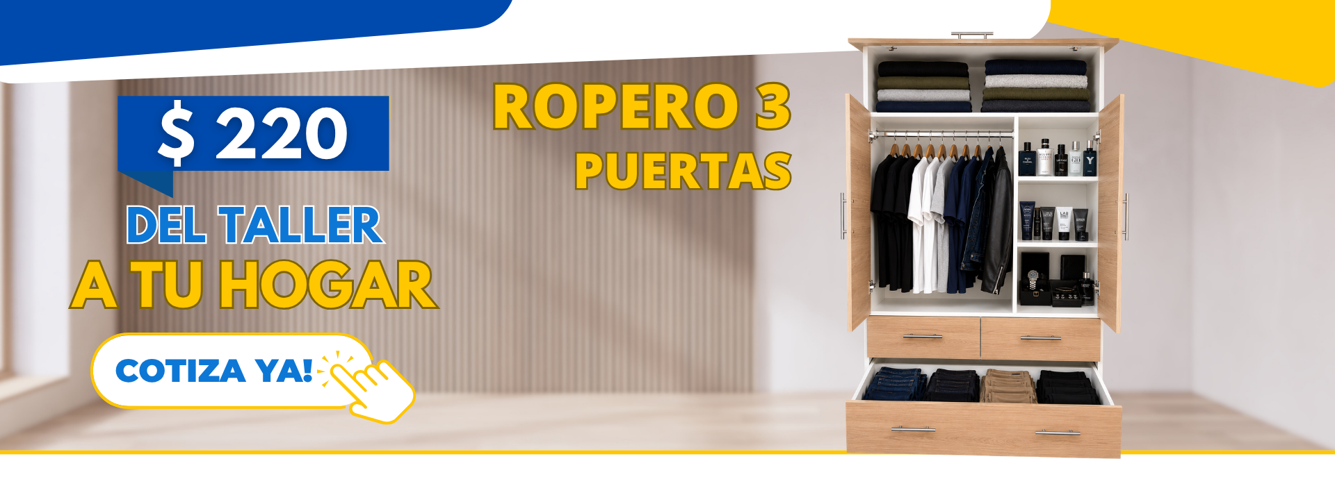 Imagen pgw Ropero 3 Puerta Publicidad